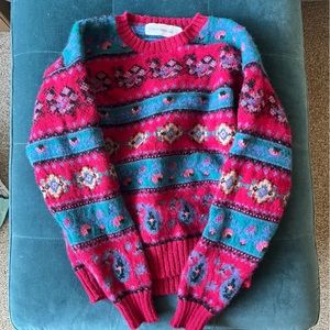 Vintage wool sweater Robert Scott size xs/s